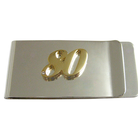 Amazon.com: Kiola Designs Gold Toned 90 Years Money Clip  Gold Toned 80 Years Money Clip